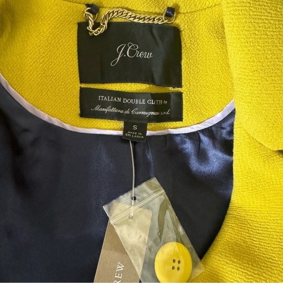 J. Crew NWT Italian Double Cloth Wool Blend Car Coat - Picture 6 of 11